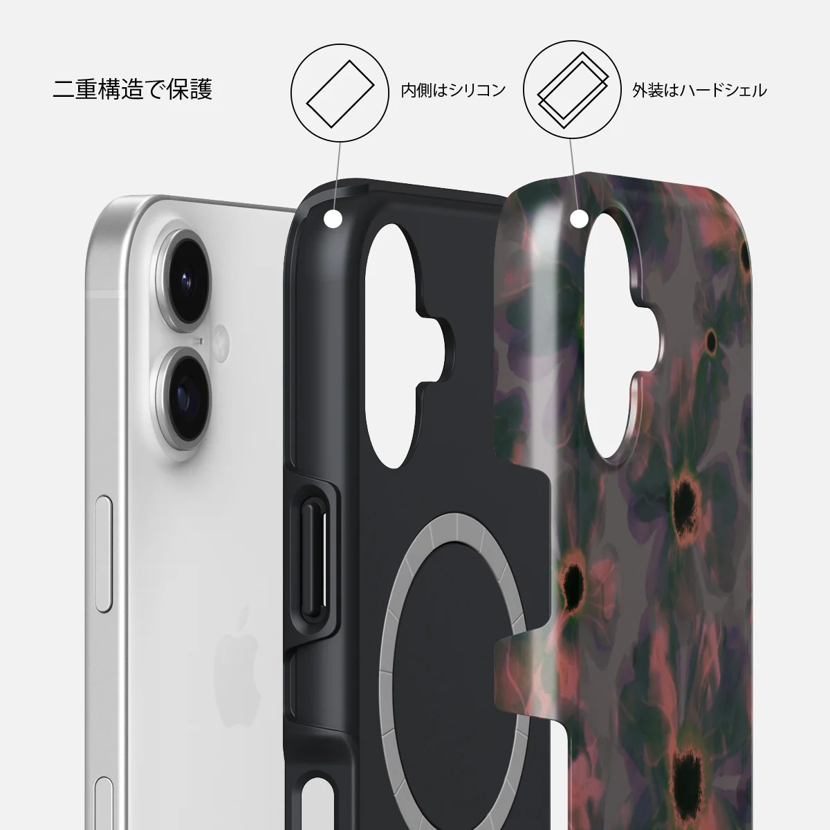 Volcanic Garden - iPhone 17 ケース