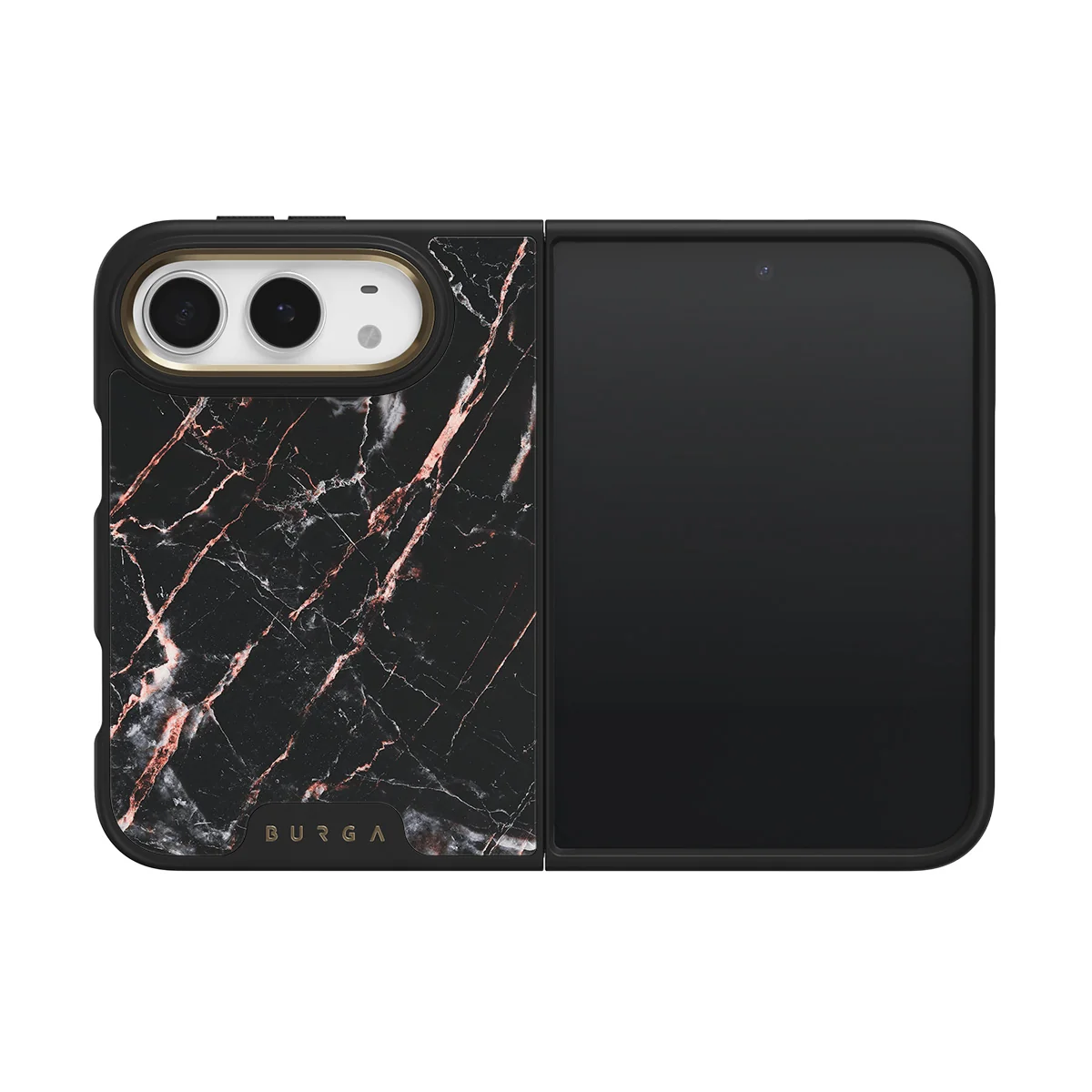 Rose Gold Marble - iPhone Duo ケース
