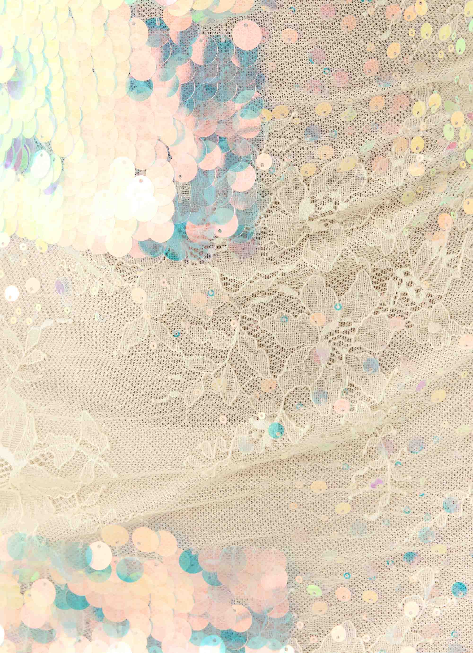 Maral Sequin Mini Dress - Yellow - luluinthesky