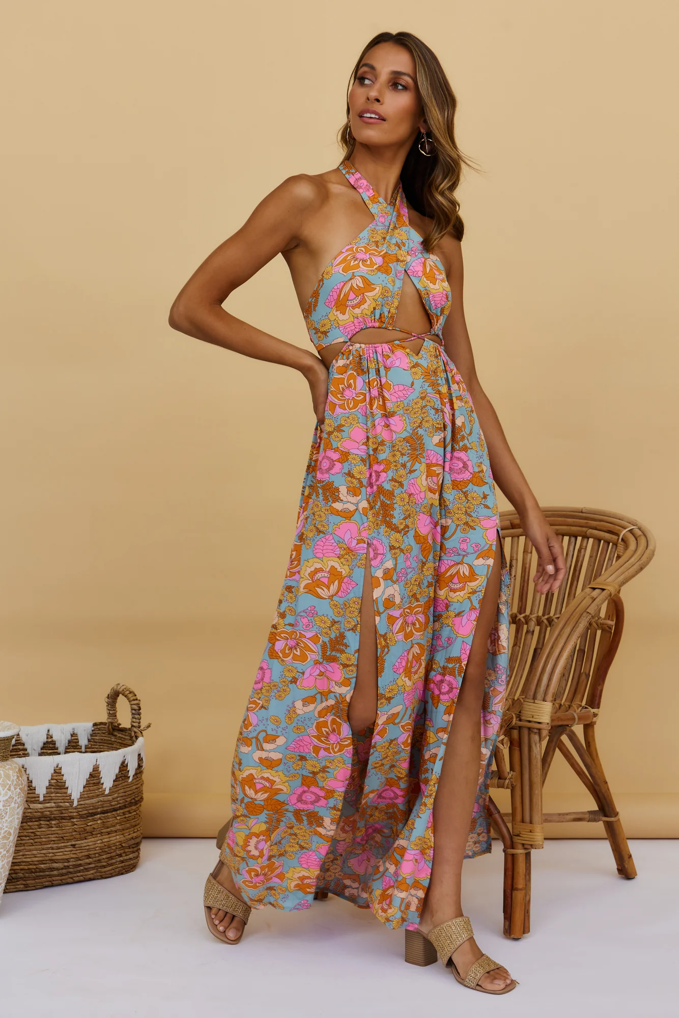 Oasis Pond Maxi Dress