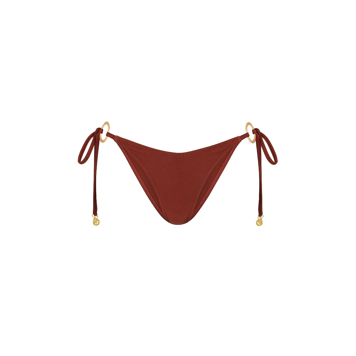 Ring Cheeky Tie Bikini Bottom - Cinnamon Sugar