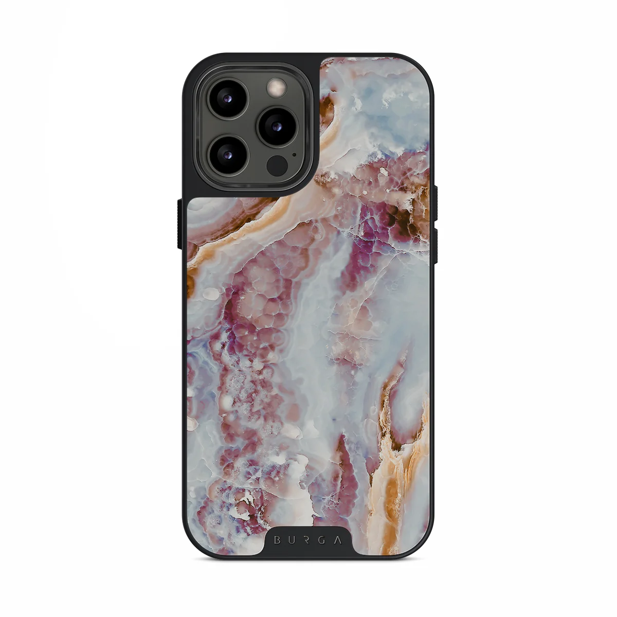 Frozen Leaves - Cute Marble iPhone 12 Pro ケース