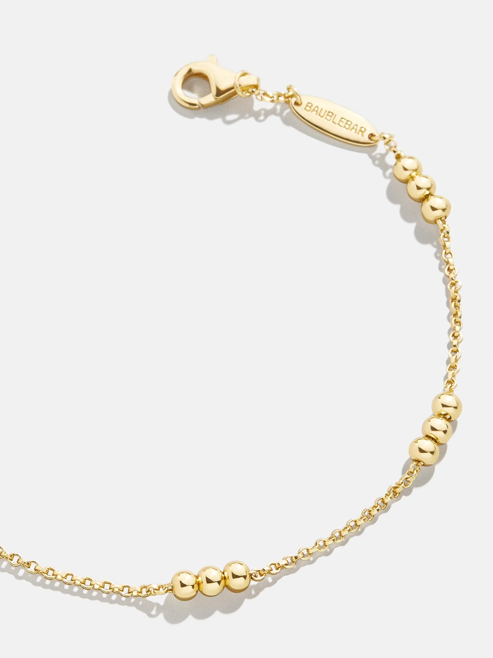 Rylee 14K Gold Bracelet - Gold Bead