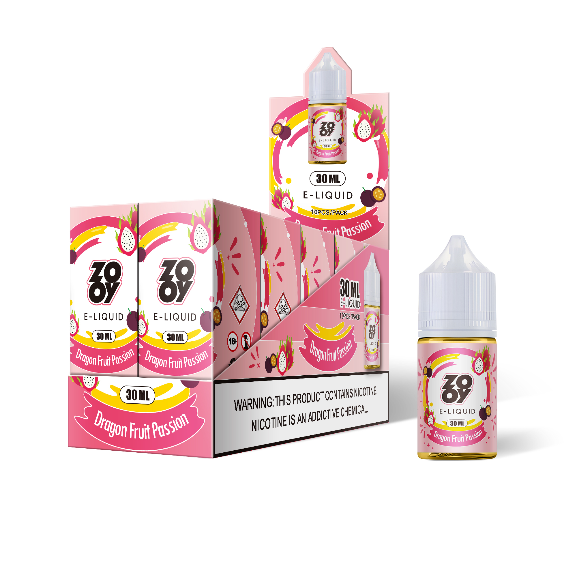ZOOY 30ML E-Liquid/1 BOX(10 PCS)