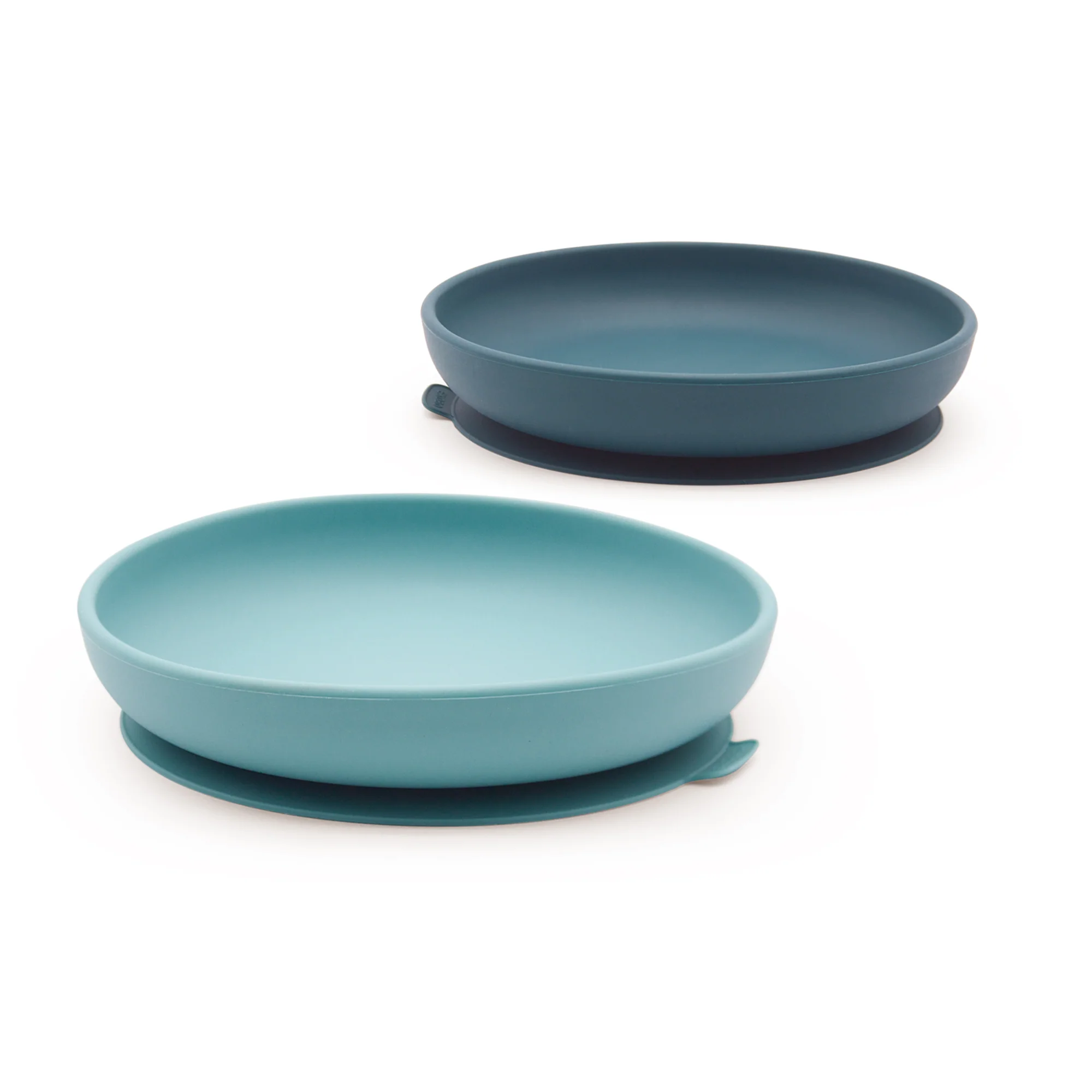 Vogeelle Silicone Suction Baby Plate Set - Blue Abyss / Lagoon