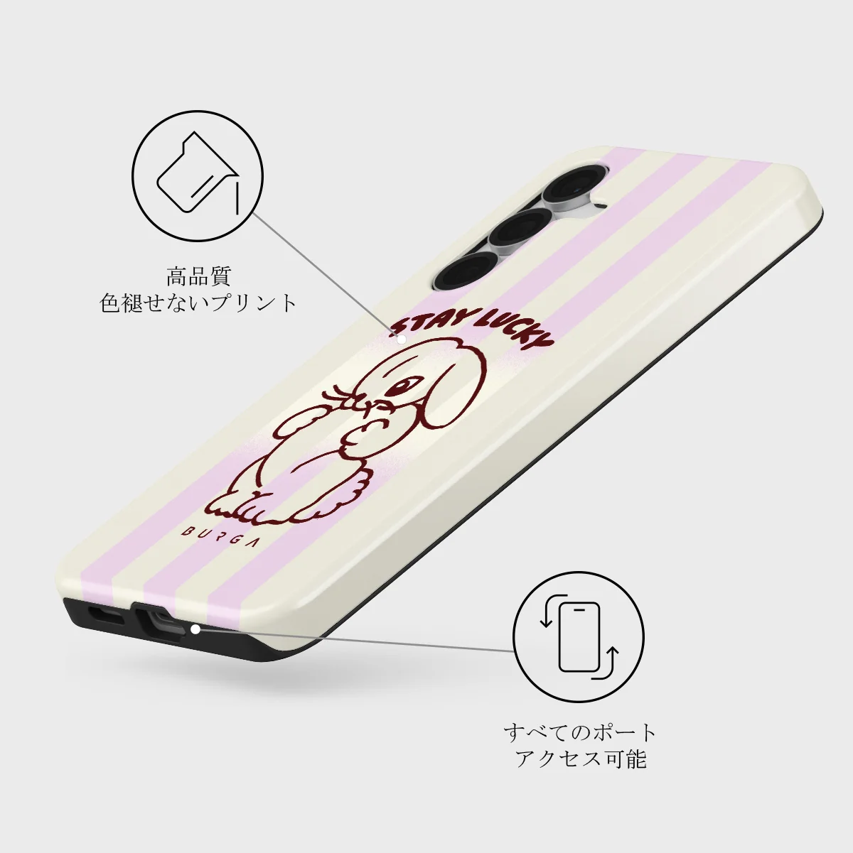 Stay Lucky - Samsung Galaxy S25 FE ケース