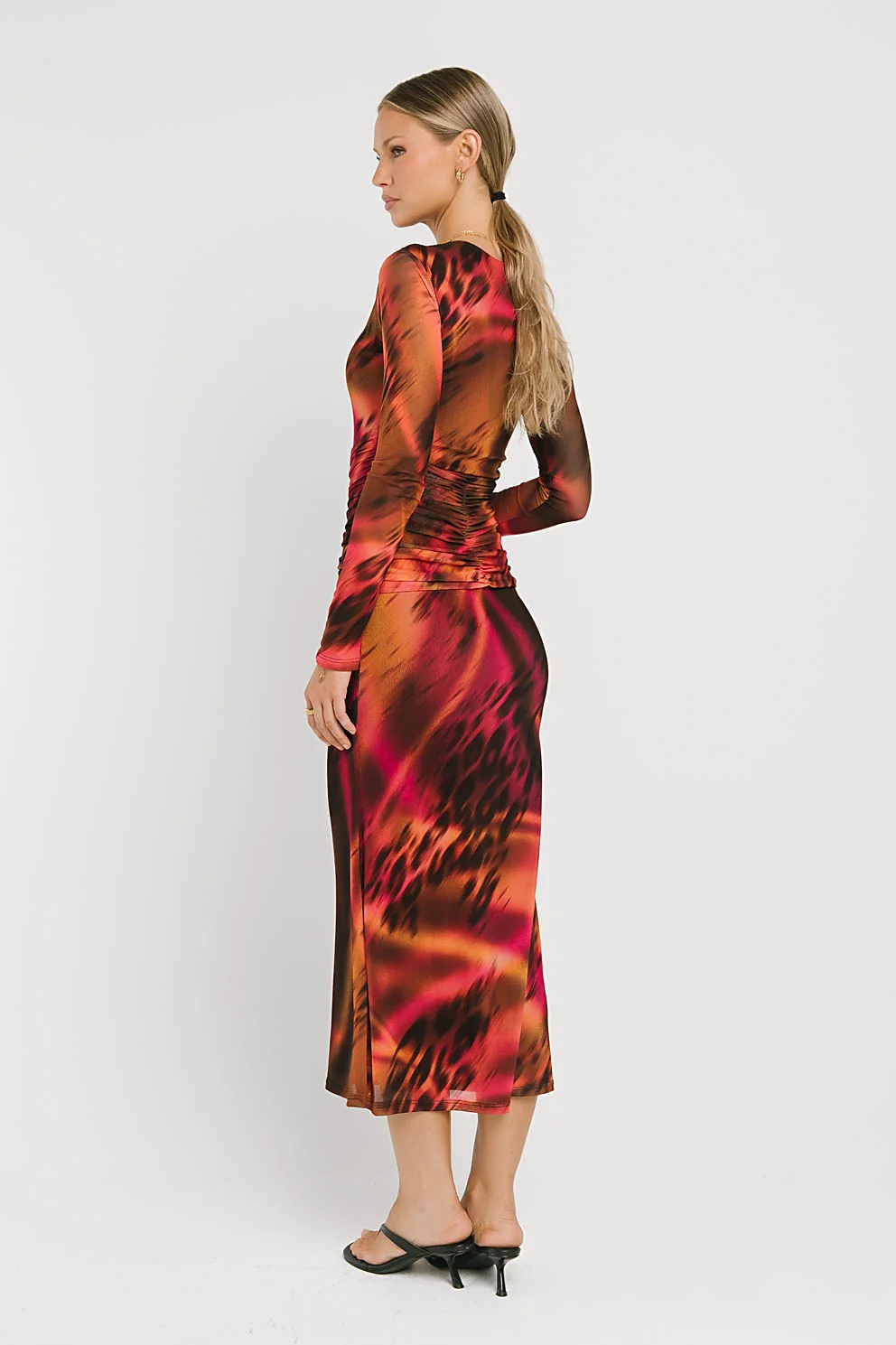 Elowyn Mesh Maxi Dress