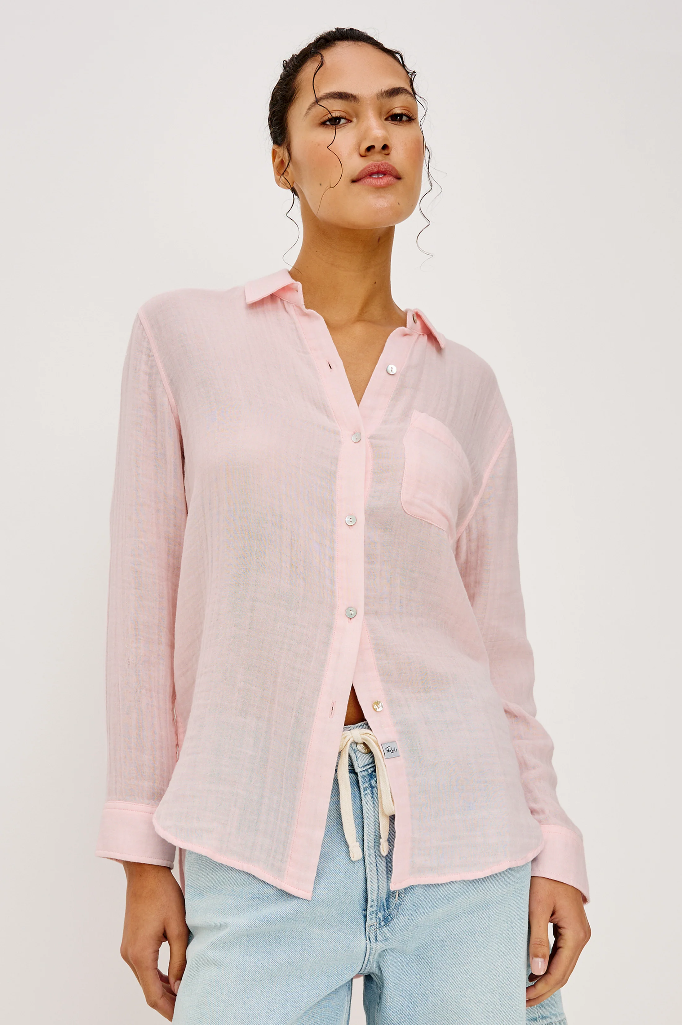 Ellis Shirt - Petal