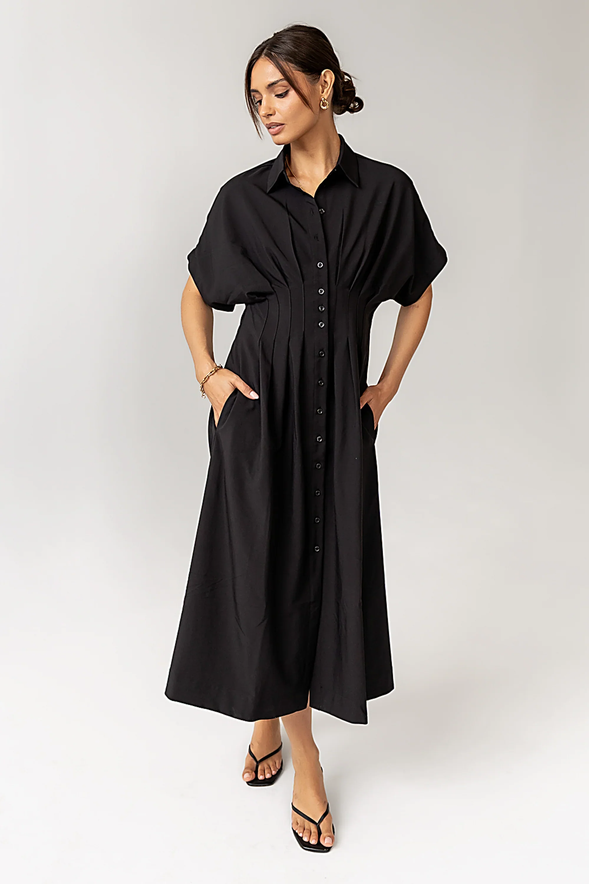 Collins Maxi Dress in Black