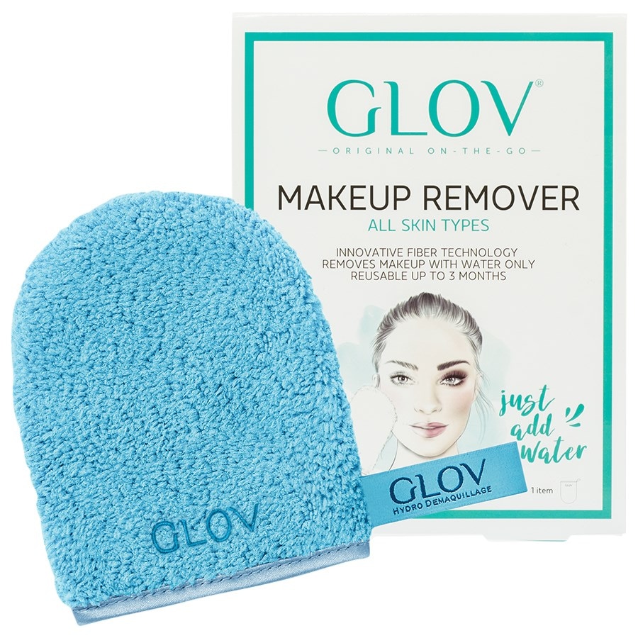 GLOV Płyn do demakijażu i rękawica oczyszczająca Makeup Remover Bouncy Blue Basic