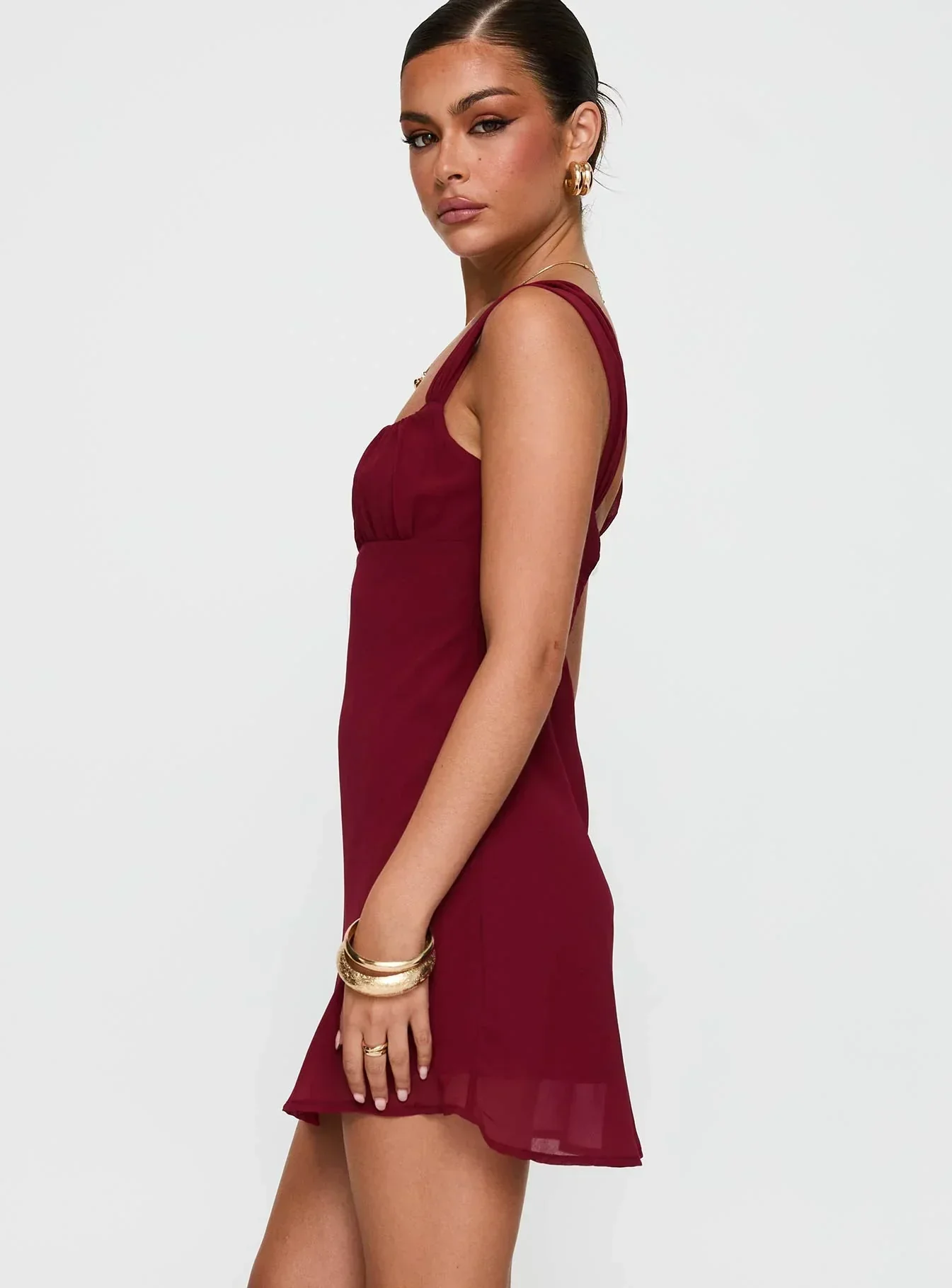 Solasta Mini Dress Red