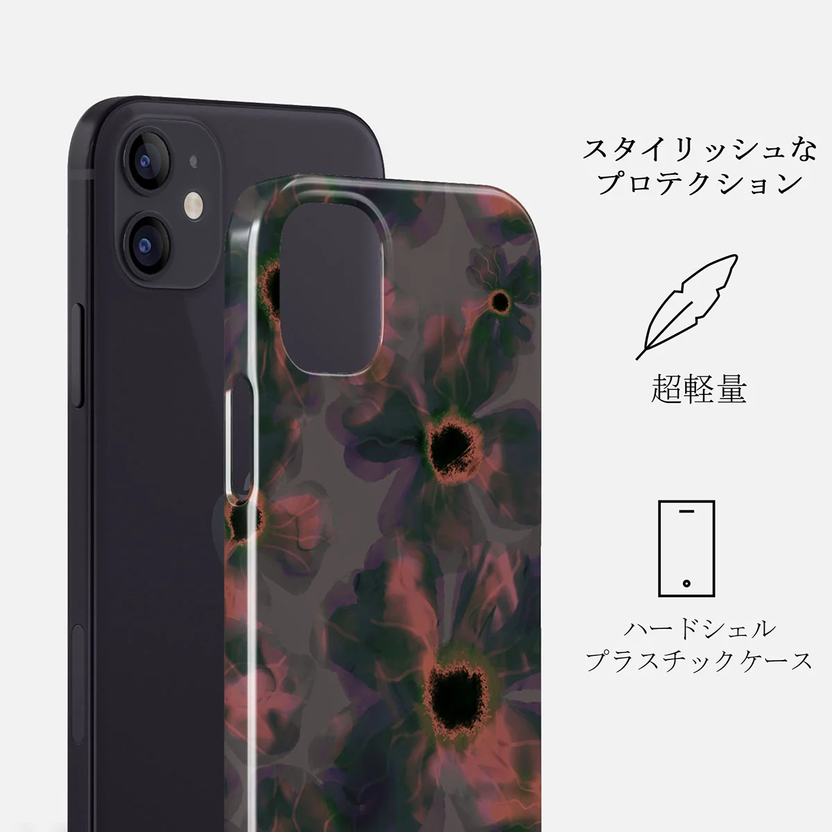 Volcanic Garden - iPhone 12 Mini ケース
