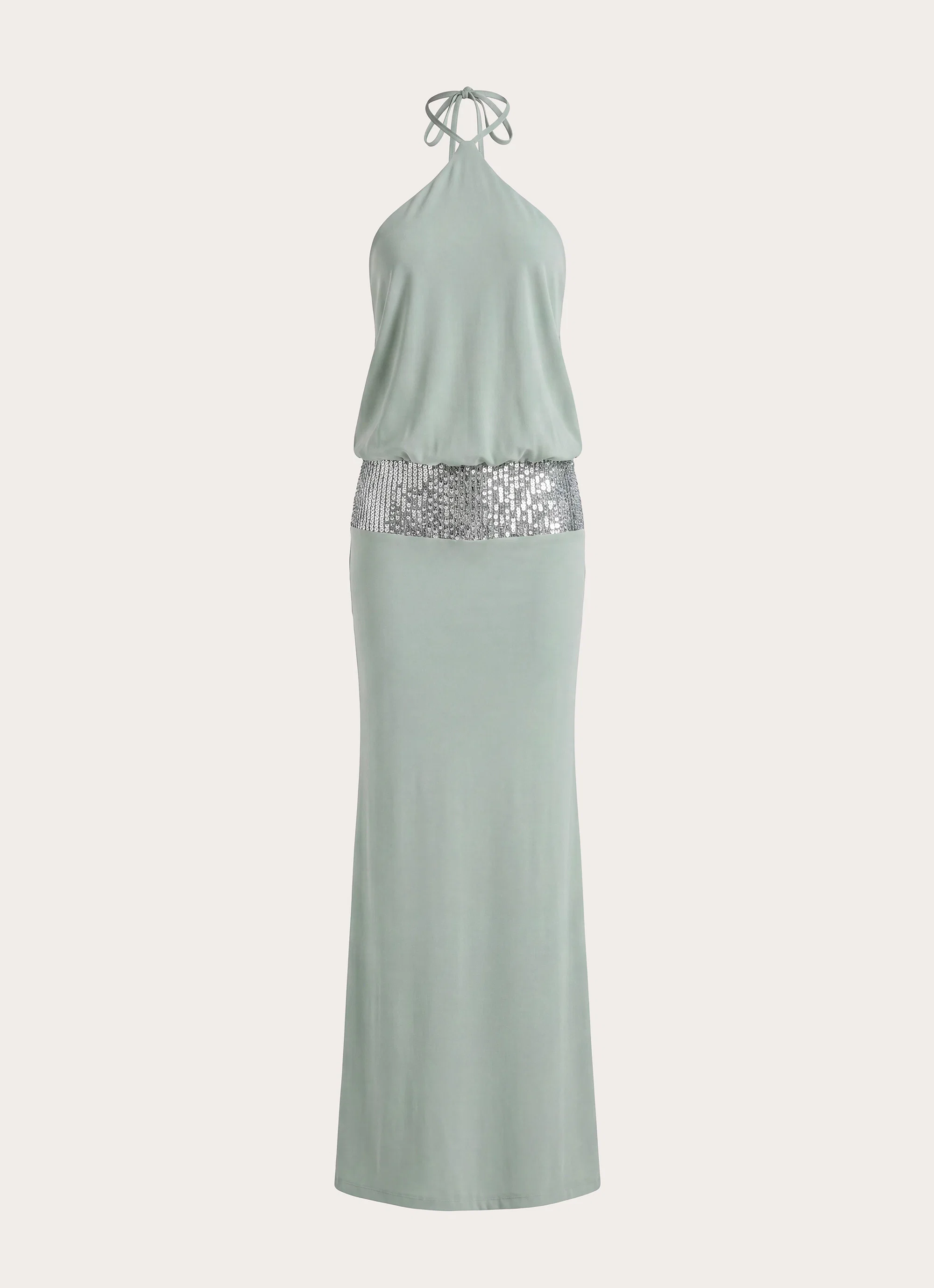 Marcie Halter Maxi Dress - Mint