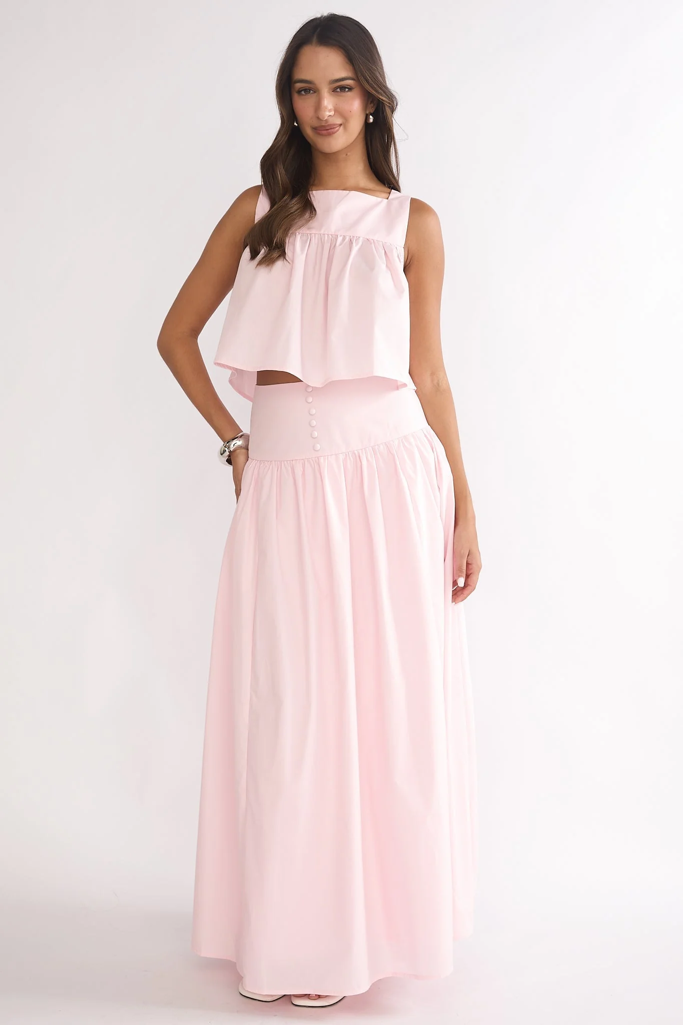 Starlina Babydoll Top Rosewater - luluinthesky