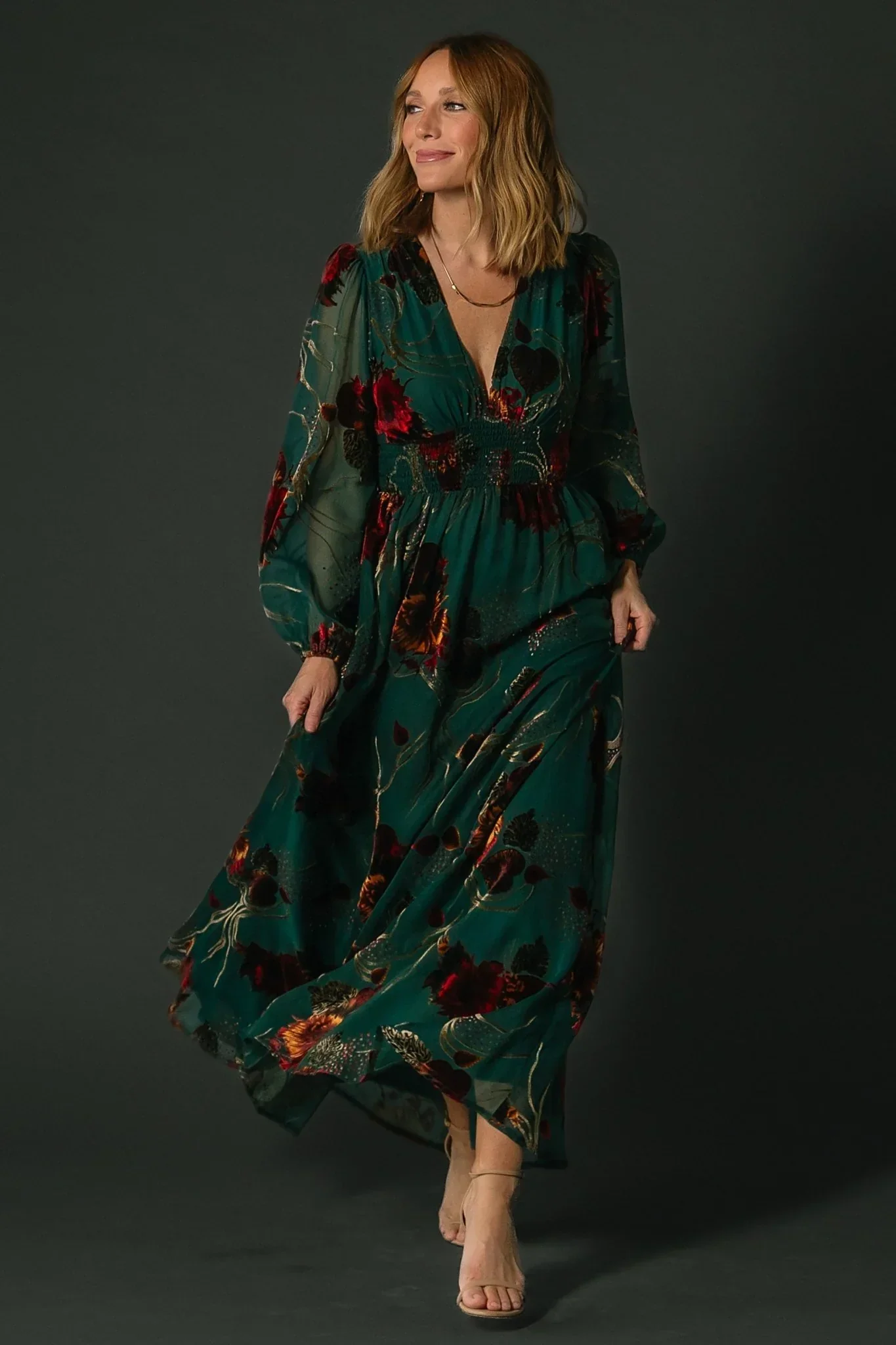 Mikla Maxi Dress | Jade Multi