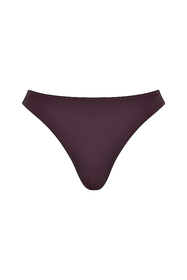 Cacao High Leg Bikini Bottom