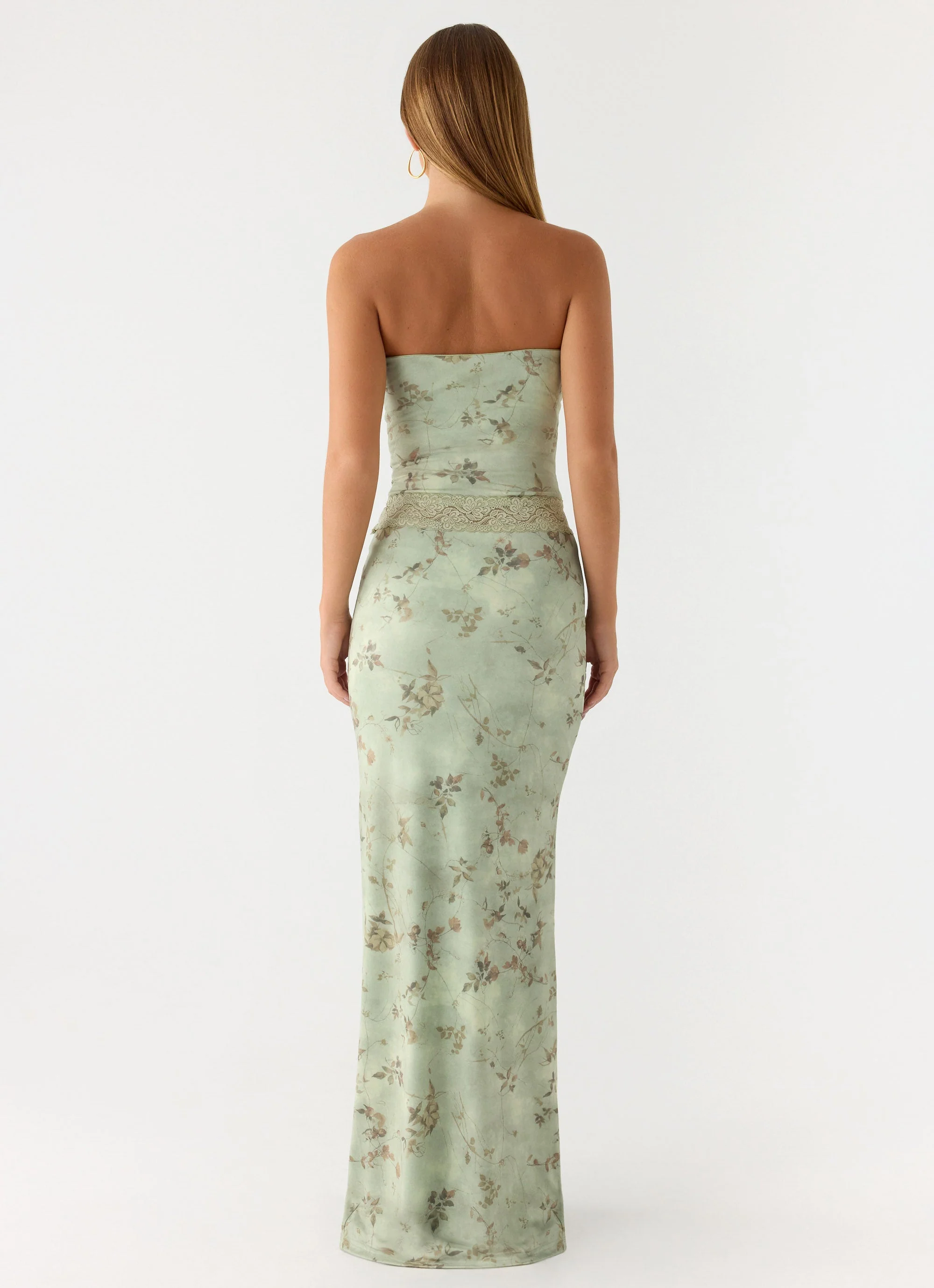 Come Through Maxi Dress - Wispy Fern - luluinthesky