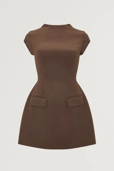 Cap Sleeve Mini Dress