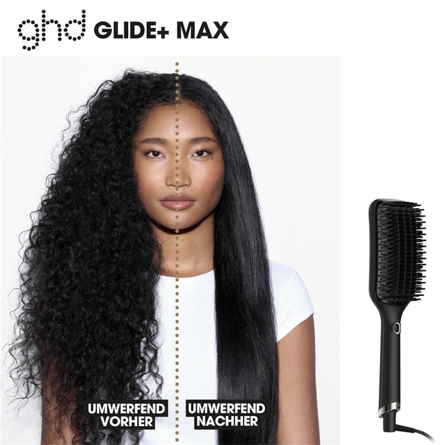 ghd Szczotki termiczne ghd glide+ max Smoothing Hot Paddle Brush