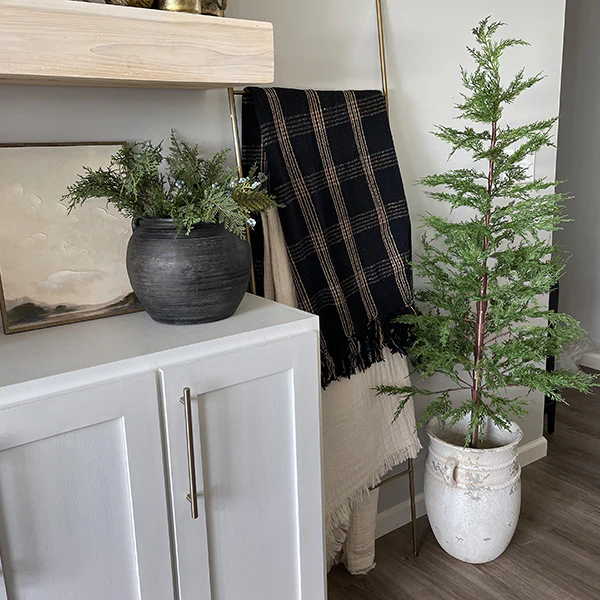 X-Large Wild Pine Pre-Lit Christmas Tree with Removable Pot