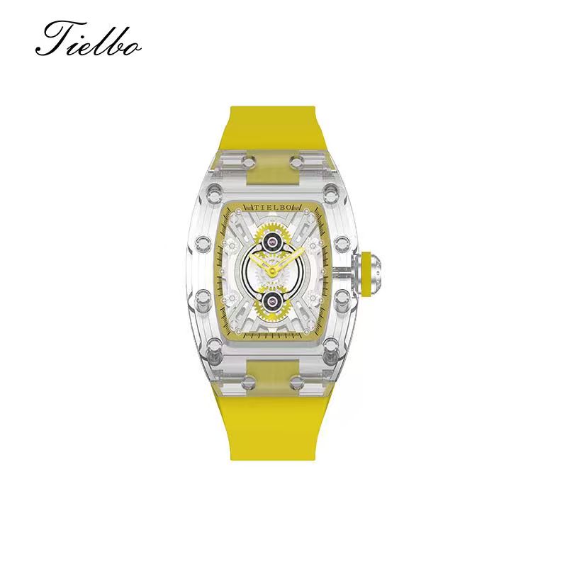 Crystal Void Watch – Transparent, Skeleton, Automatic T823M