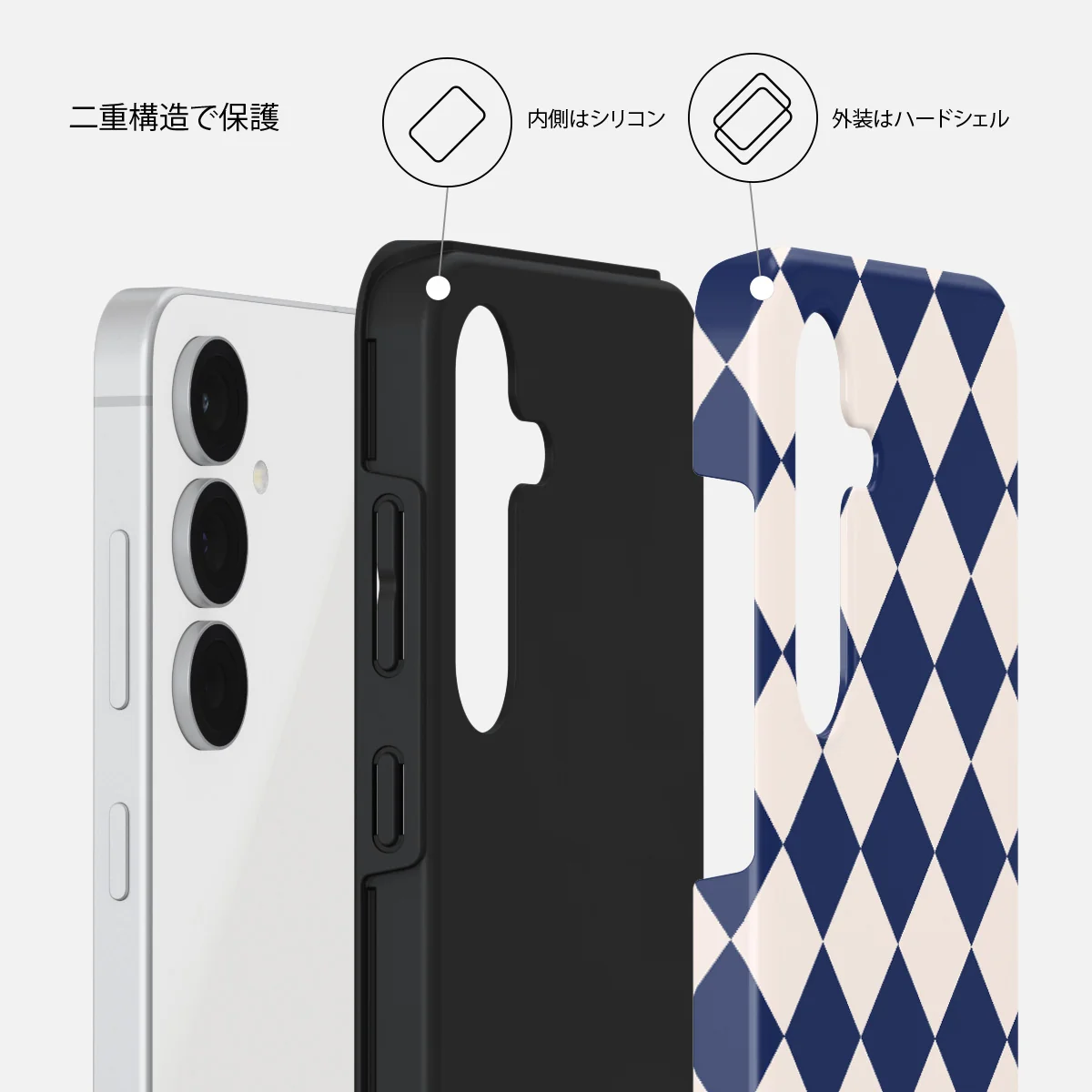 Check & Mate - Samsung Galaxy S25 FE ケース