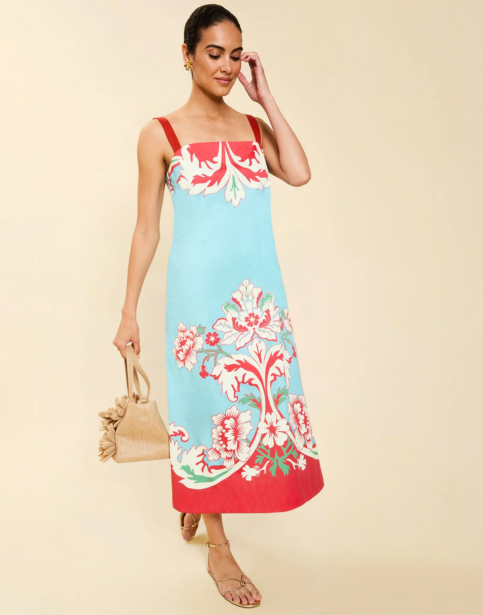 Galena Tea Length Dress
