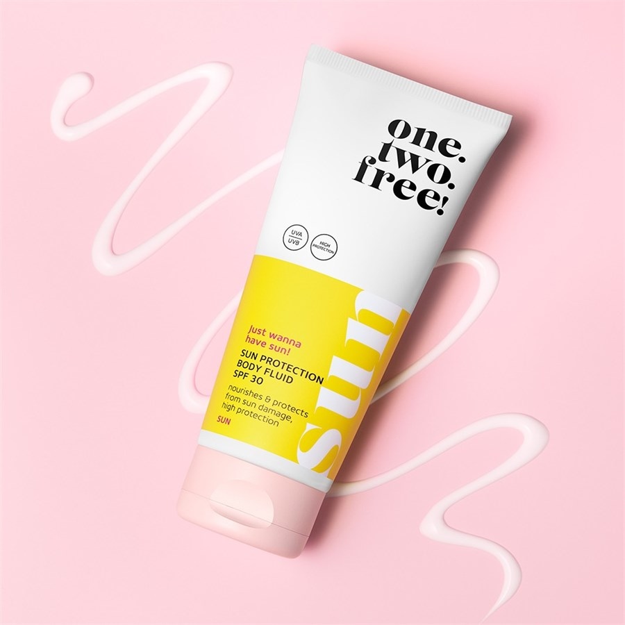 One.two.free! Pielęgnacja przeciwsłoneczna Sun Protection Body Fluid SPF 30