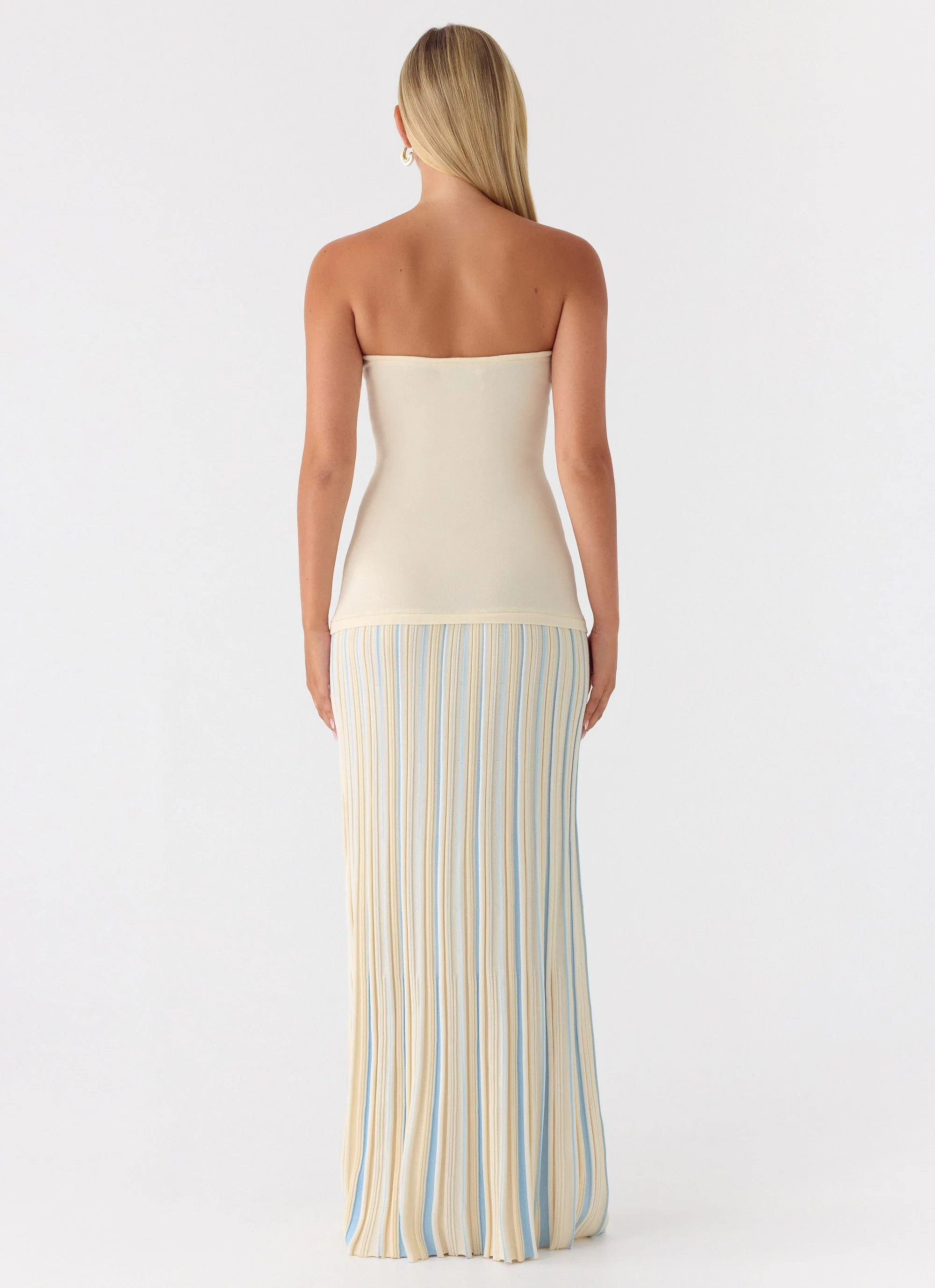 Otillie Knit Maxi Dress - Yellow