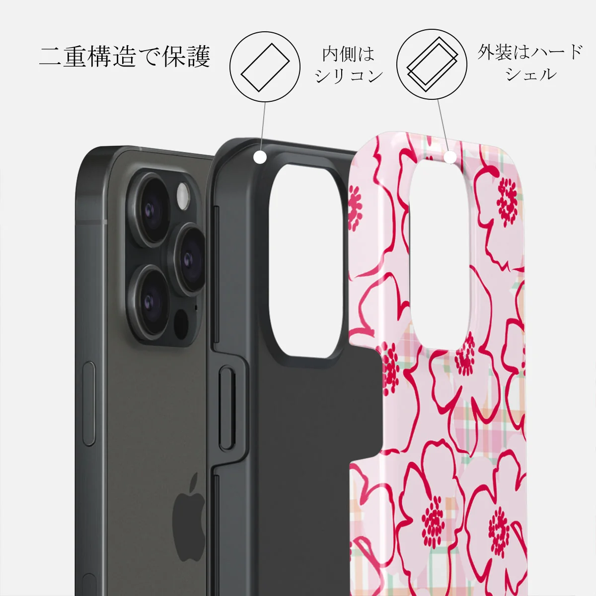 Flower Girl - iPhone 15 Pro Max ケース