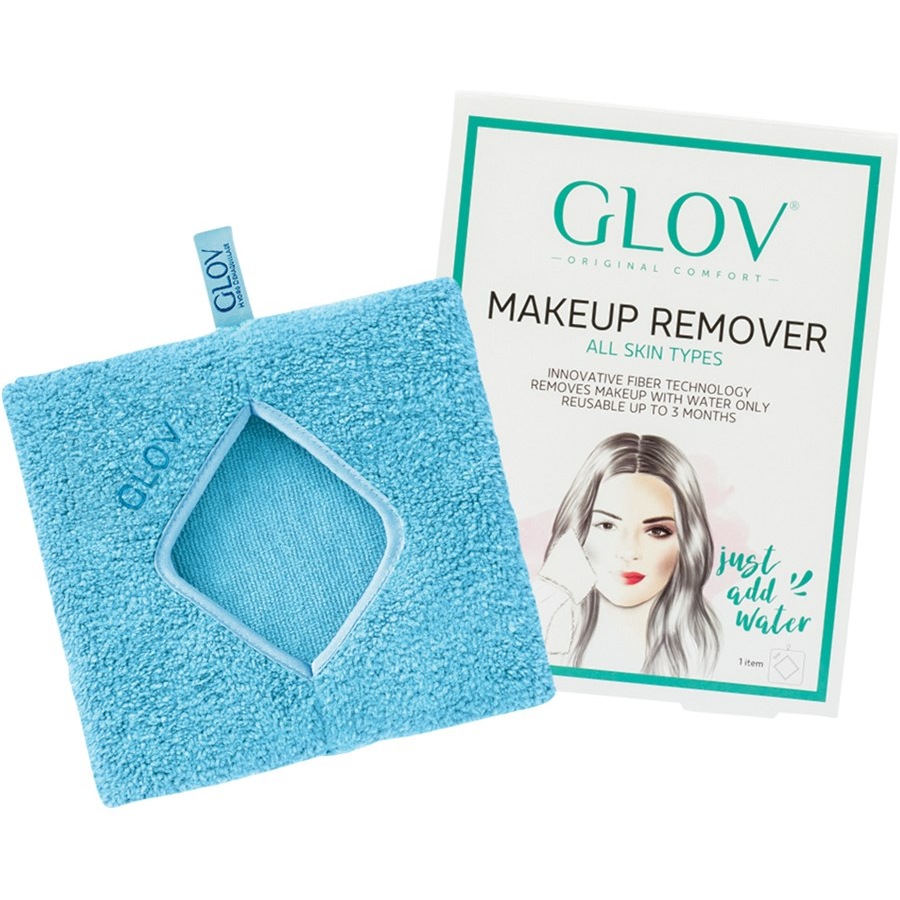 GLOV Płyn do demakijażu i ściereczka oczyszczająca Makeup Remover Bouncy Blue Komfort