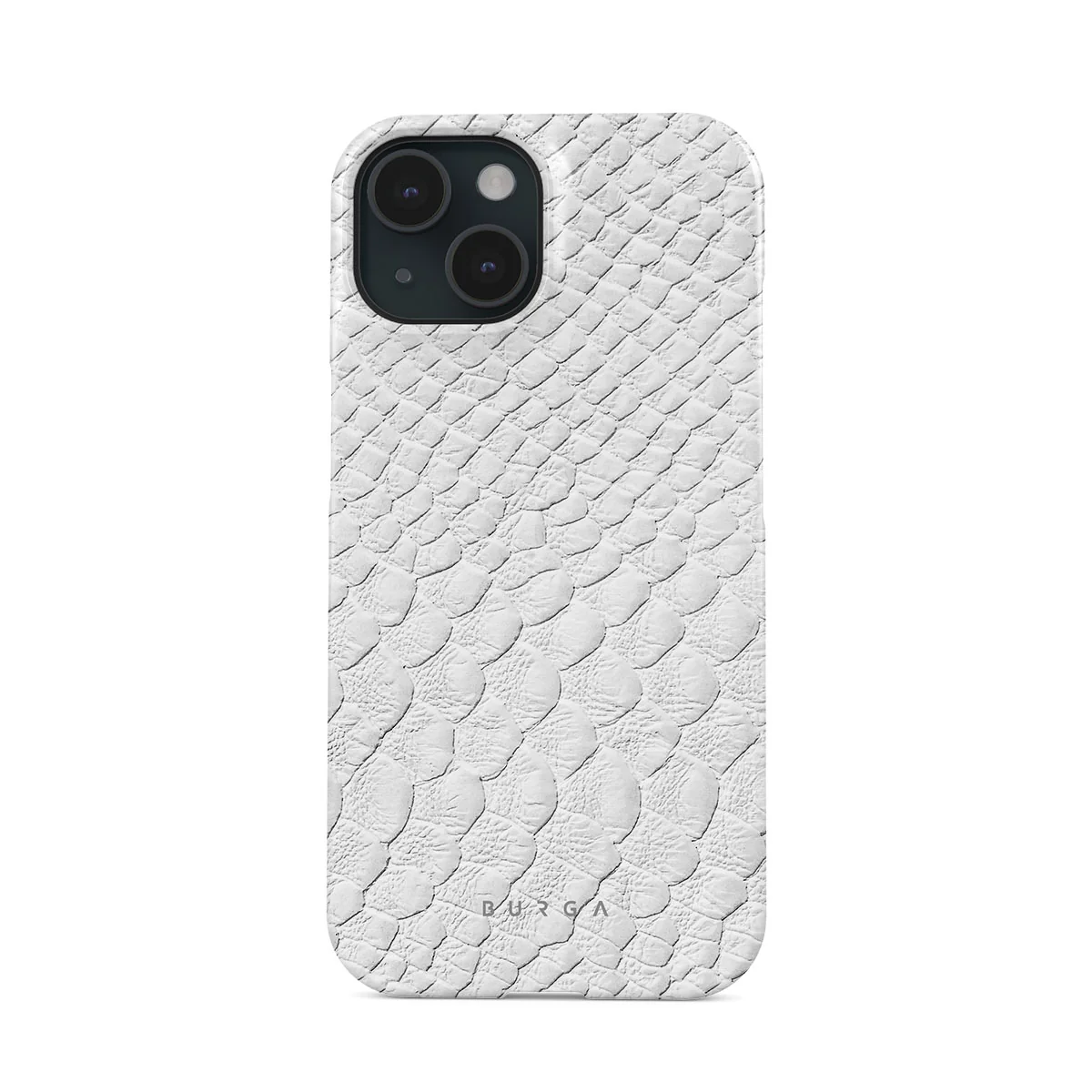 Glacial Desert - White Snakeskin iPhone 15 ケース