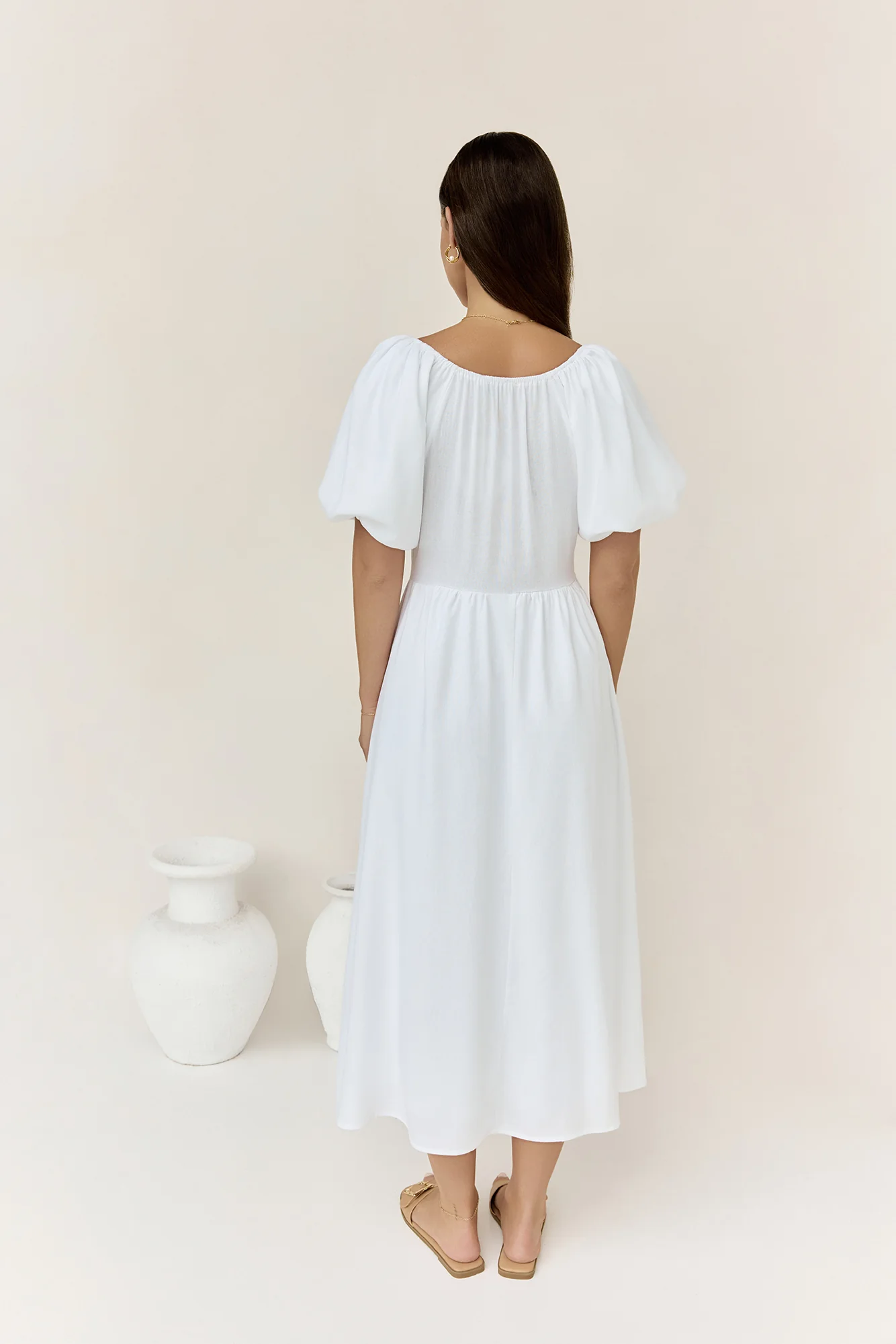 Sunlight Maxi Dress White