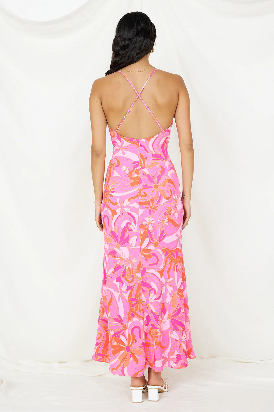 Pinky Promise Maxi Dress Pink