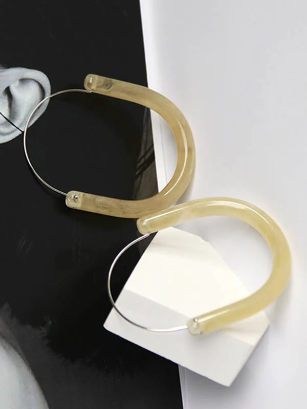 Geometric Drop Earrings
