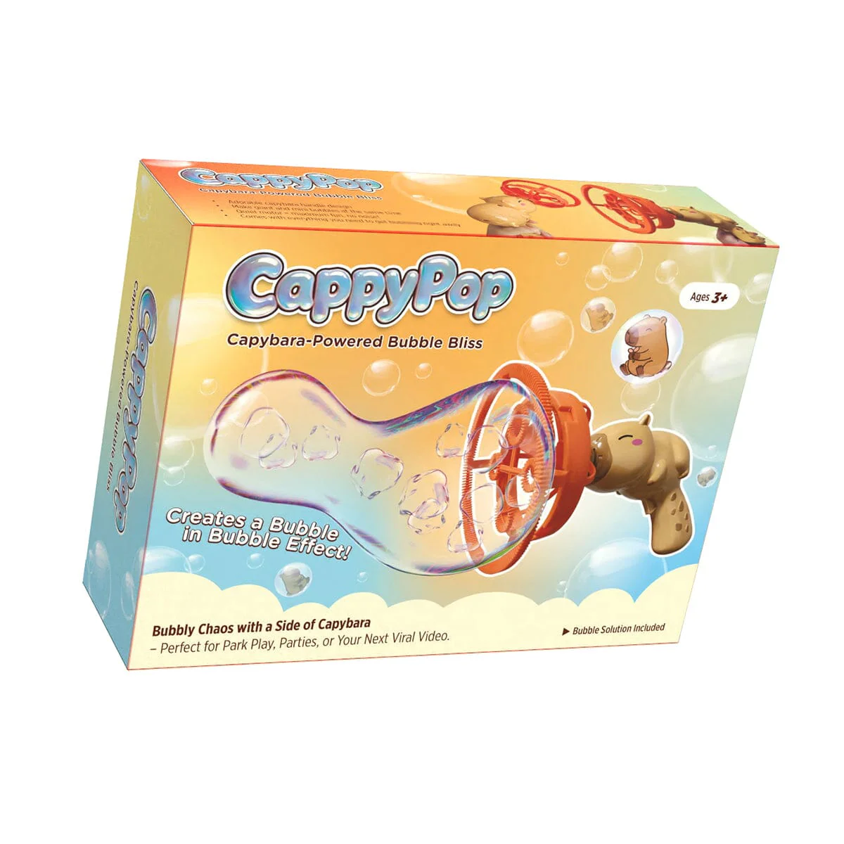 Capybara Bubble Maker