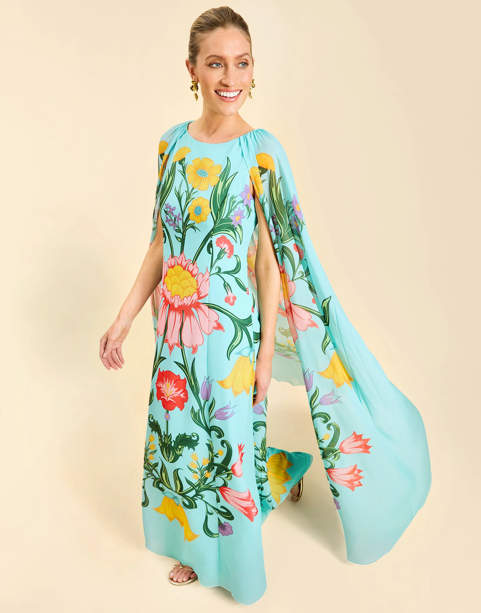 Cartagena Cape Gown