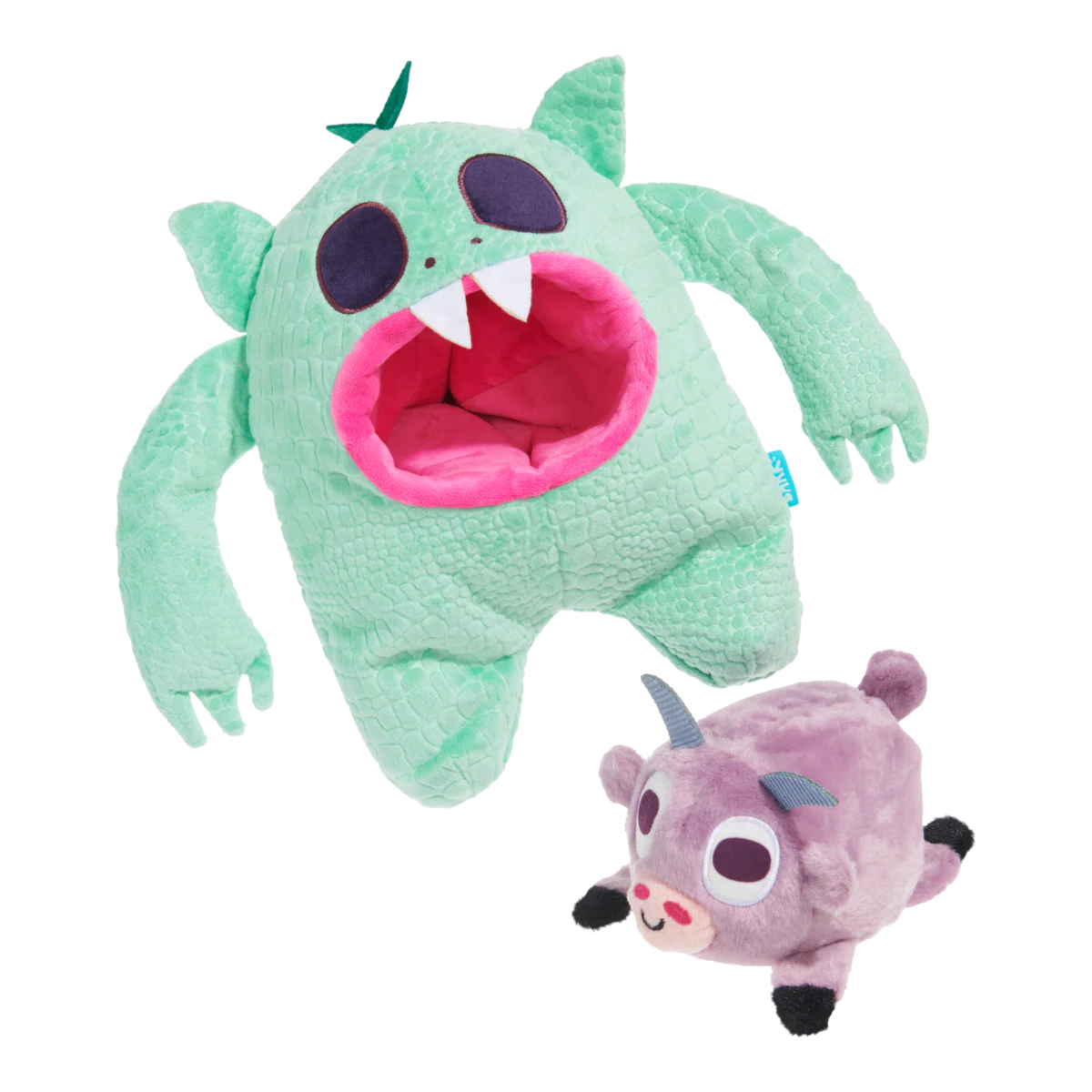 Barbara Chupacabra Plush Enrichment + Multi-Part + Tug Dog Toy