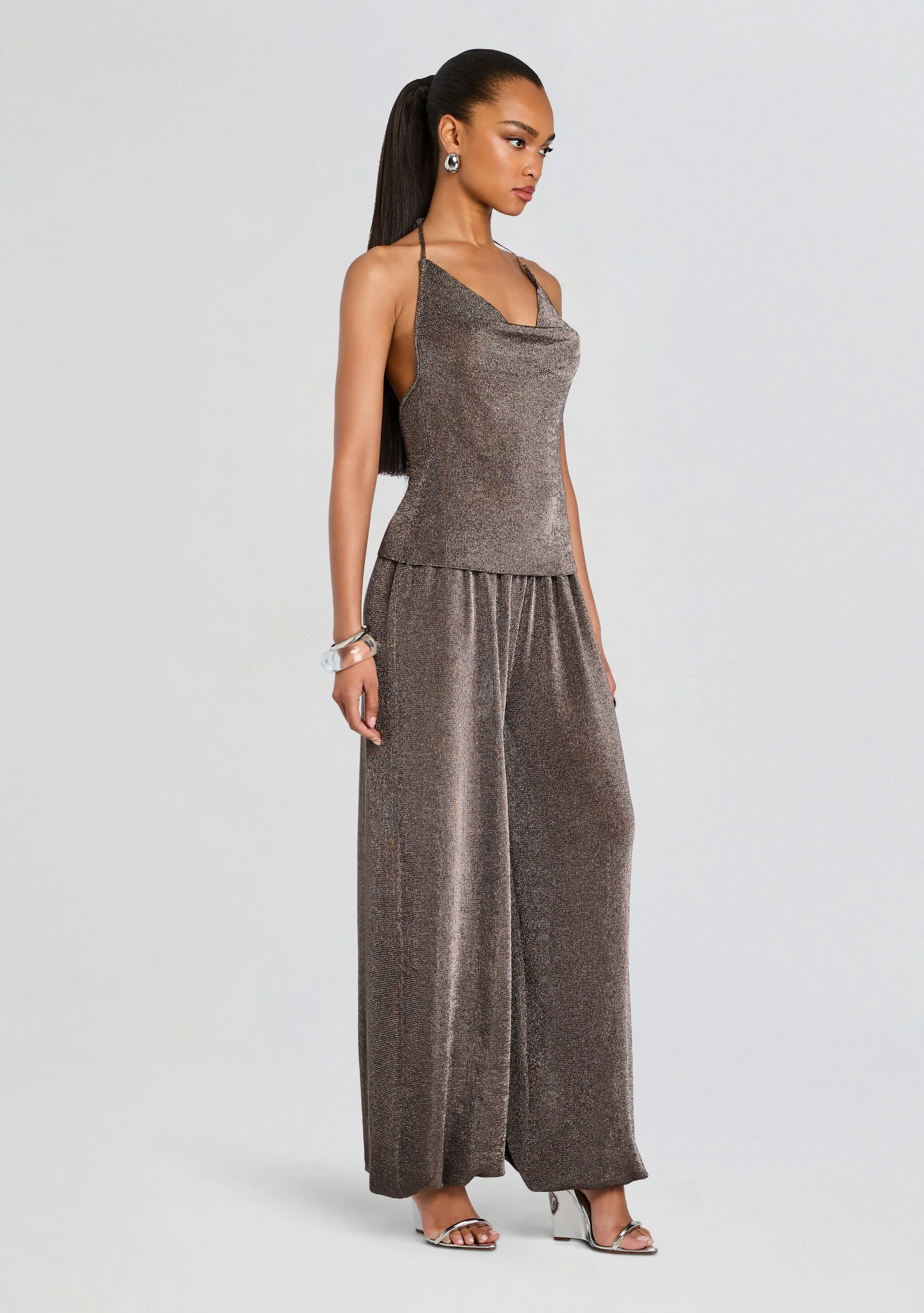 Esmerelda Metallic Knit Pant