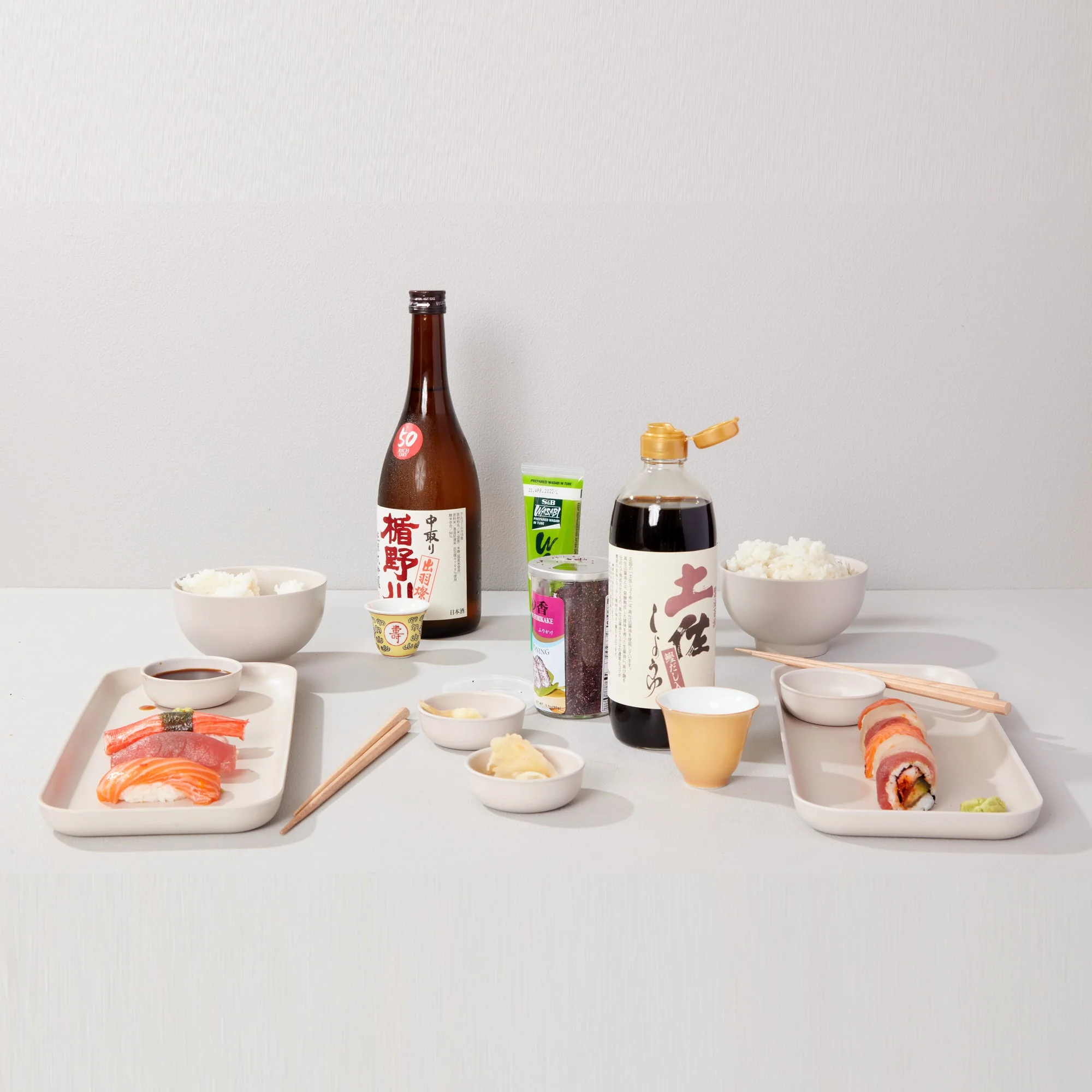 Vogeelle Sushi Set for 2 - Off White