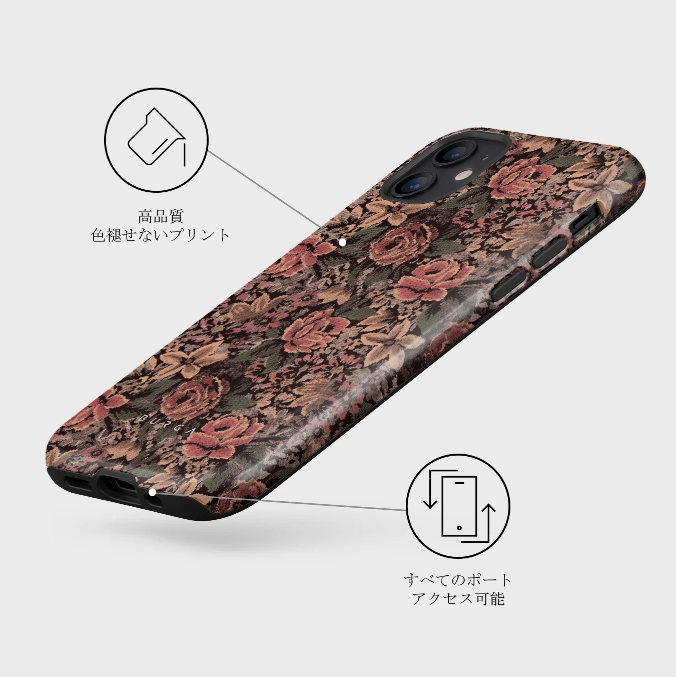 Woven Garden - iPhone 12 Mini ケース