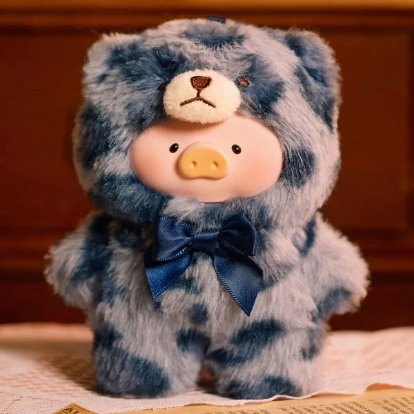 TOYZERO+ x Lulu The Piggy: Vintage Teddy Shop Series Plush Keychain Blind Box (1pc)