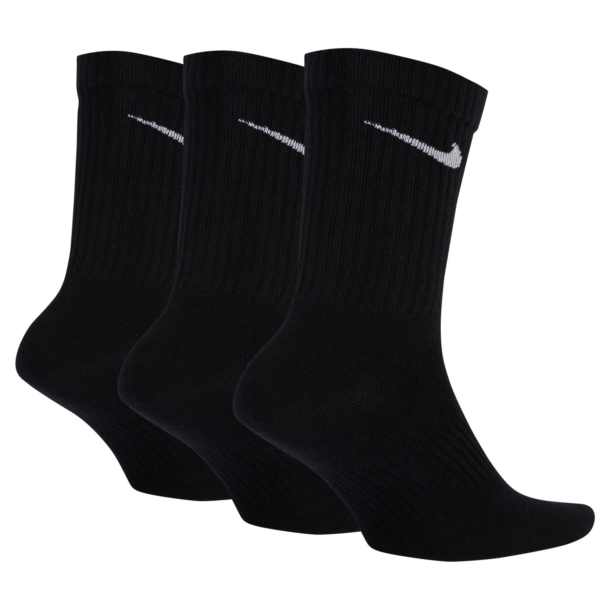 NIKE Performance Light Weight Men's Sport Socks Black SX4704-001