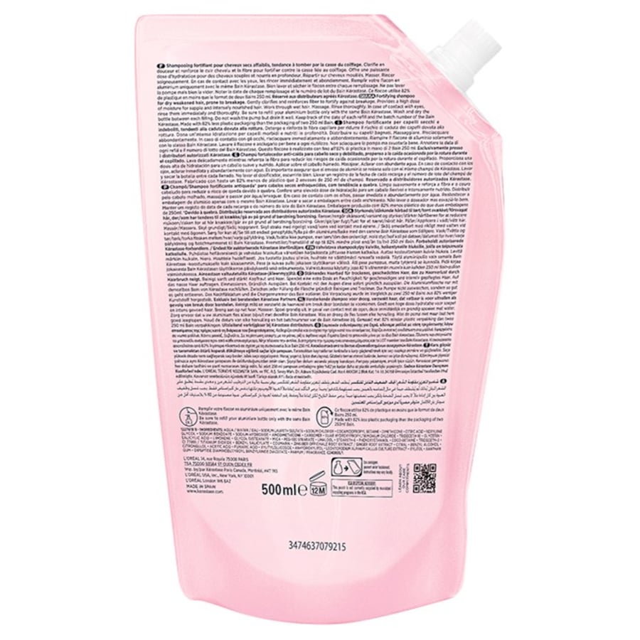 Kérastase Szampony z możliwością wielokrotnego napełniania Bain Hydra-Fortifiant Refill Genesis