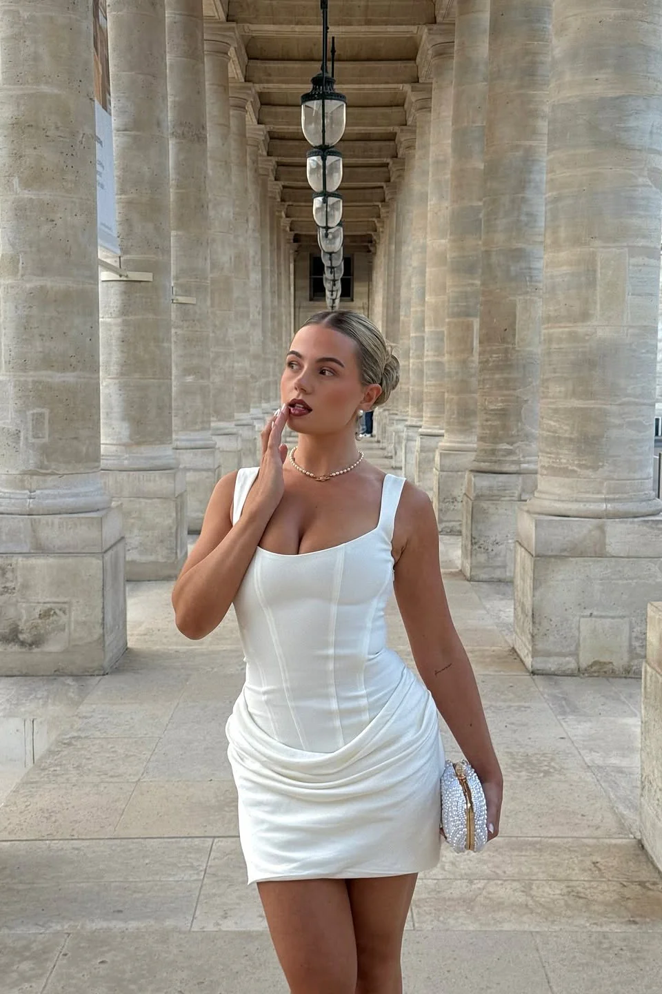 Czarina white dress