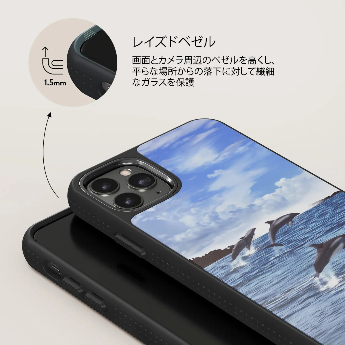 Retro Splash - iPhone 11 Pro ケース