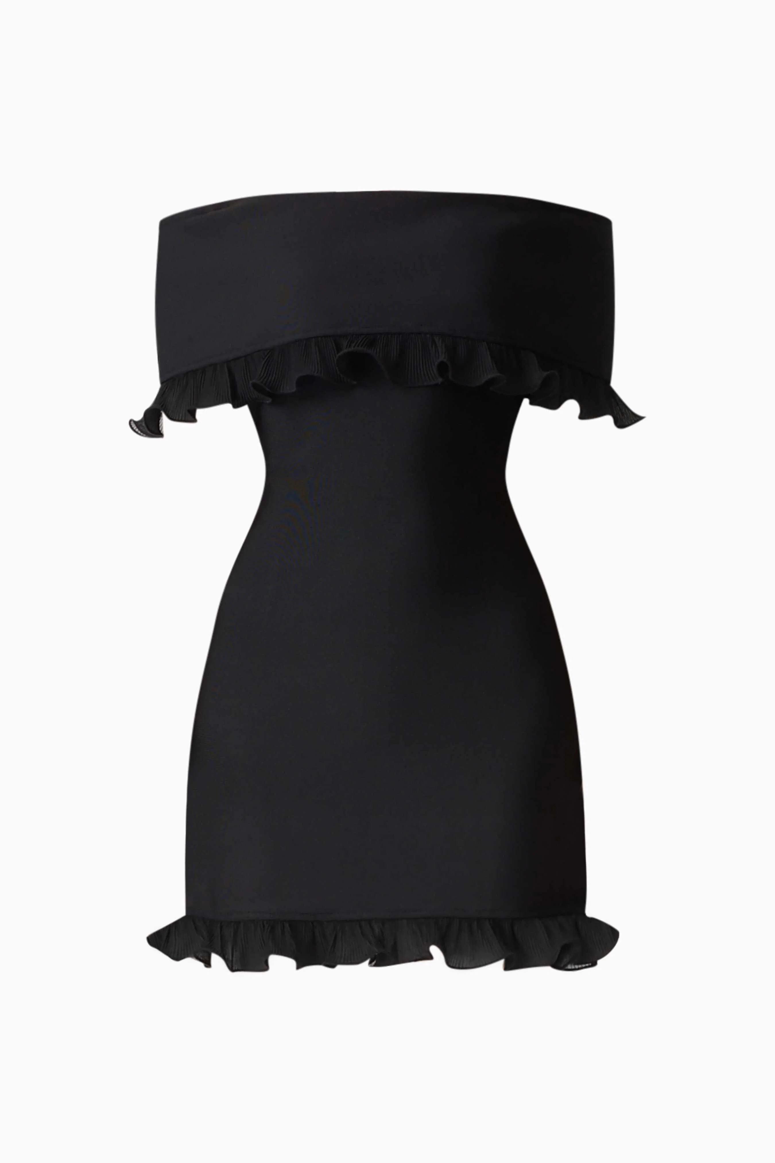 CURAAE Catiana Mini Dress in Black