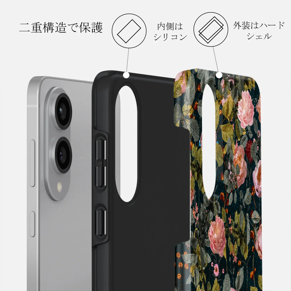 Bloomy Garden - Samsung Galaxy S25 Edge ケース