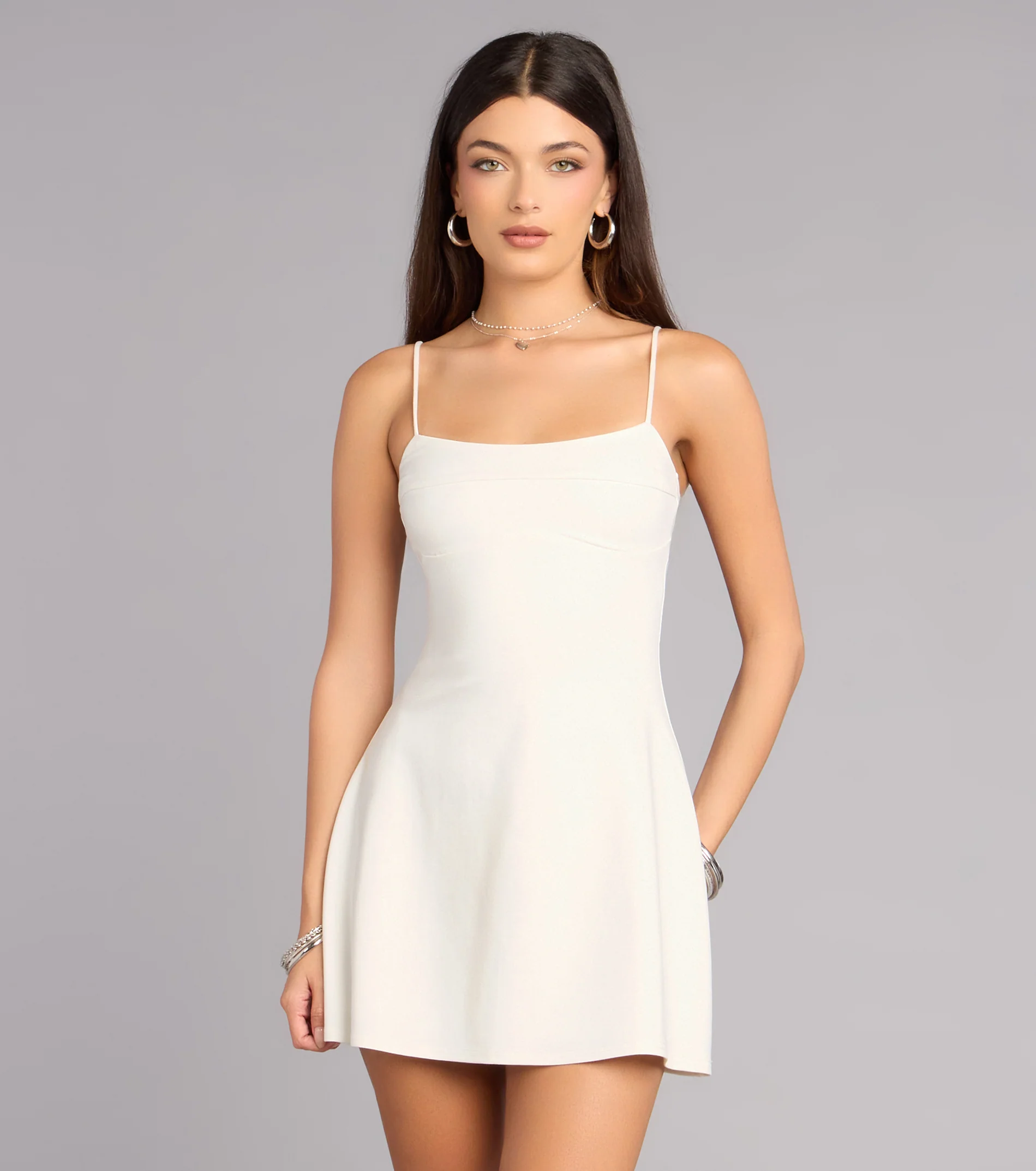 Sweet Agenda A-Line Mini Dress - luluinthesky