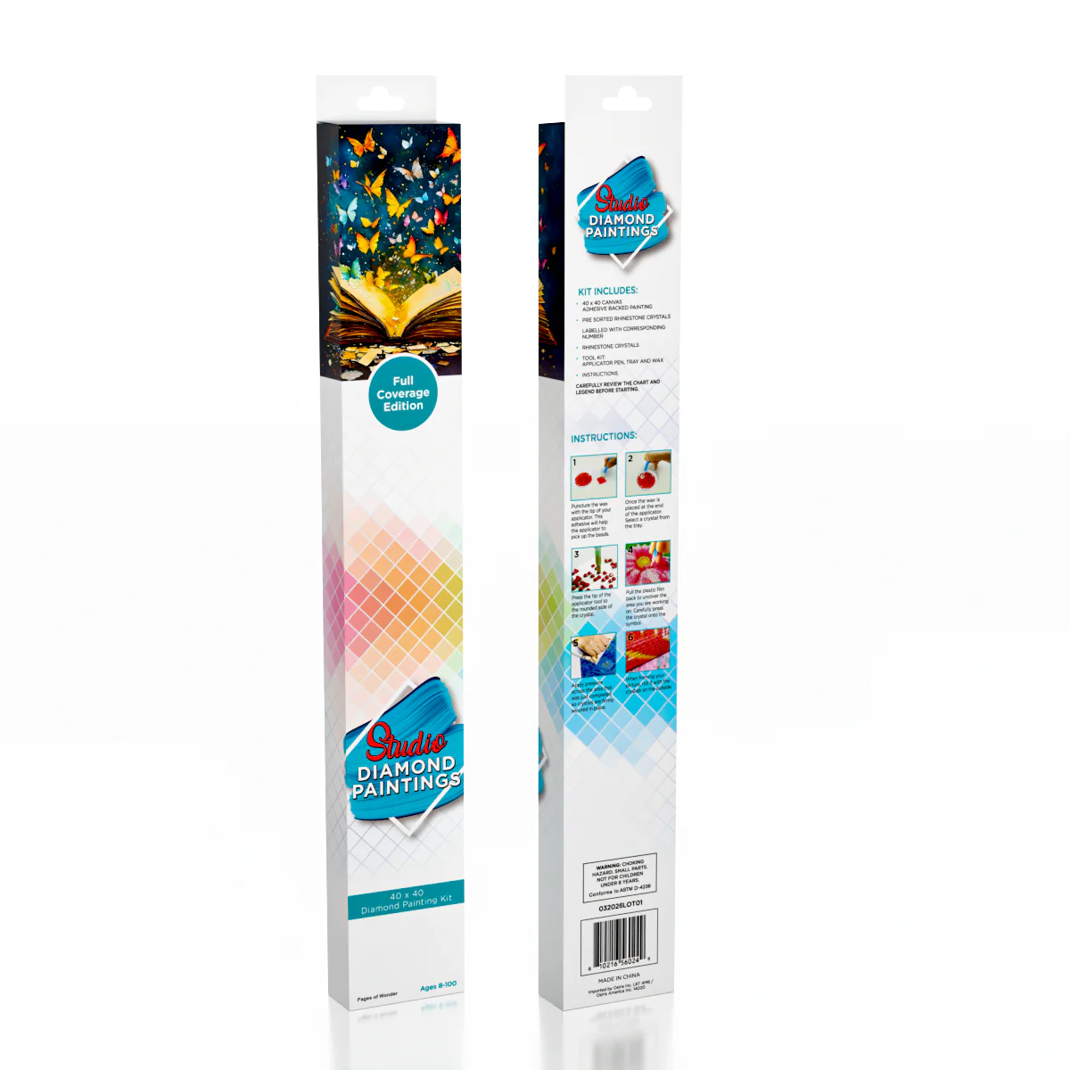 Studio Art Diamond Painting Full Coverage 